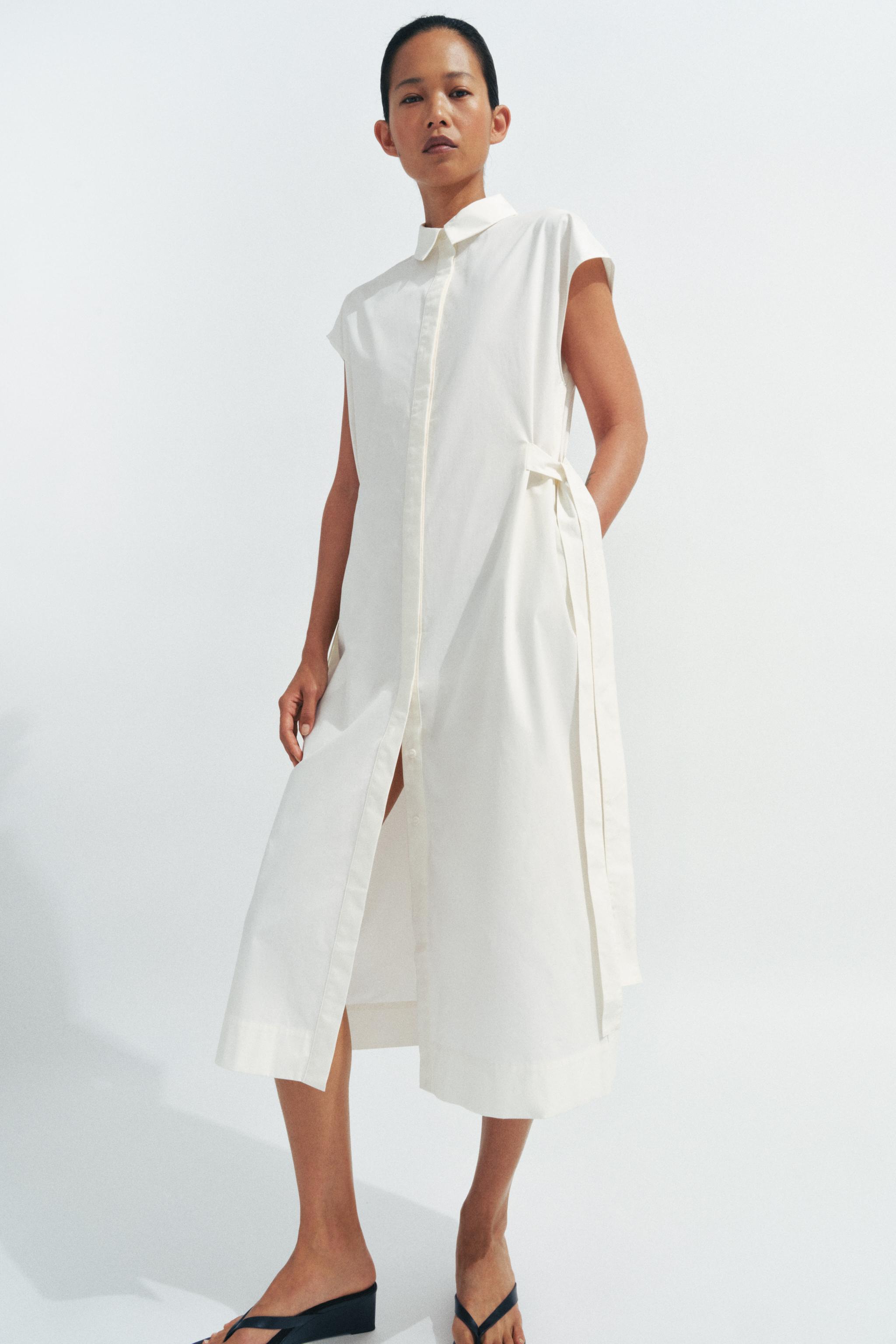 ROBE CHEMISE À LACETS ZW COLLECTION